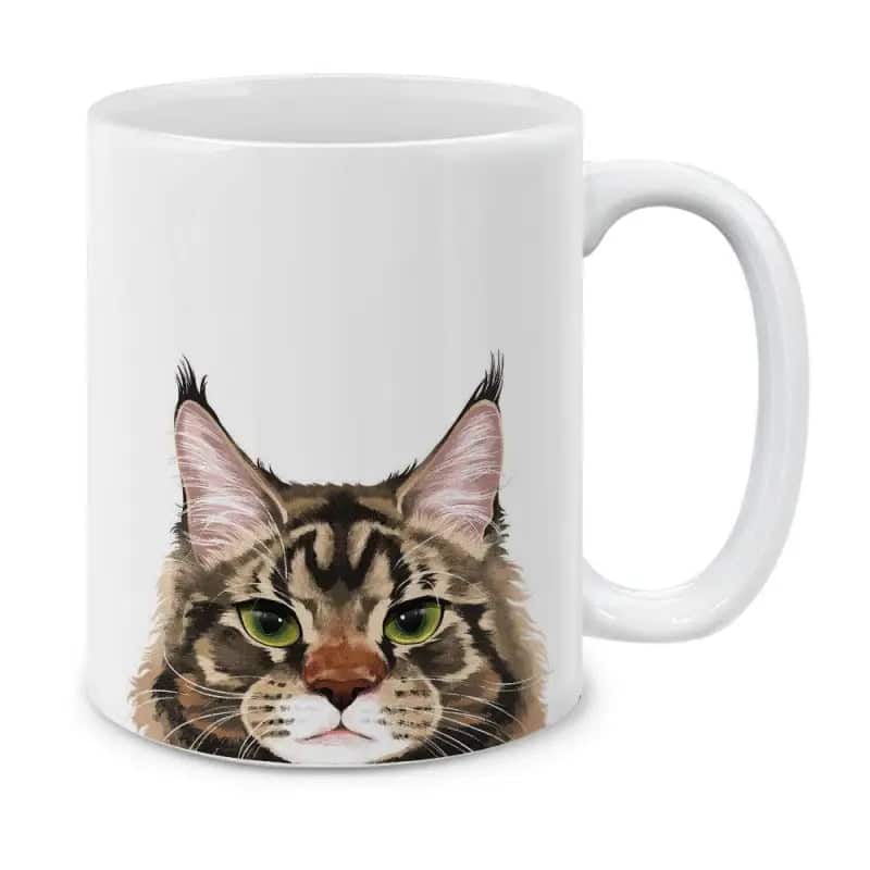 Hrnek S Kočkou Maine Coon