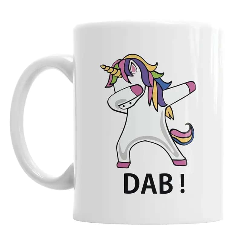Hrnek Jednorožec Dabbing