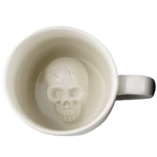 Originální Hrnek Espresso Lebka