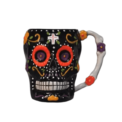 Originální Hrnek Mexická Lebka