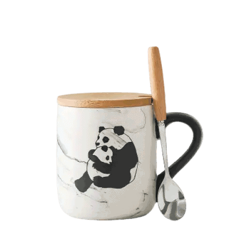 Hrnek Panda Kresba