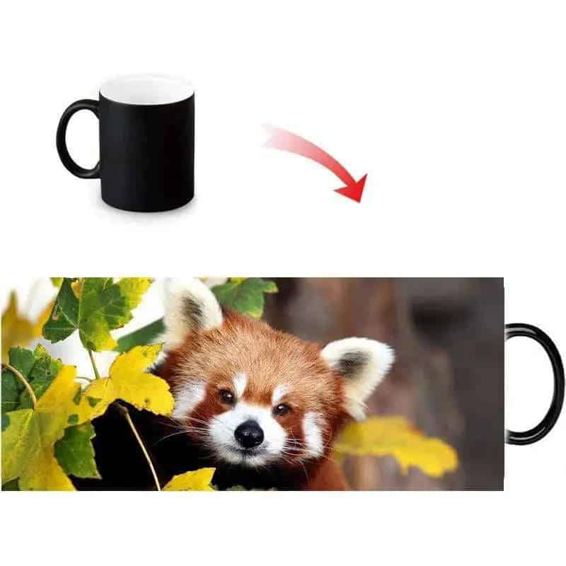 Hrnek Panda Rudá