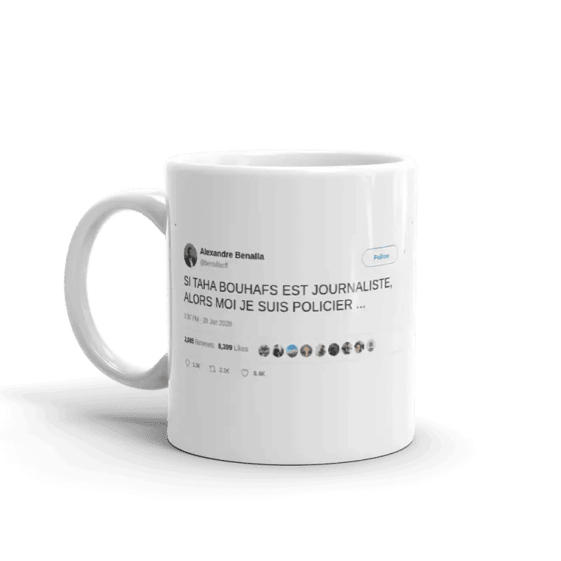 Originální Hrnek Tweet Benalla Žurnalista