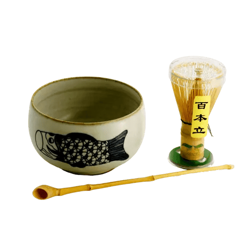 Japonský Šálek Na Čaj Rybí Sada Na Matcha