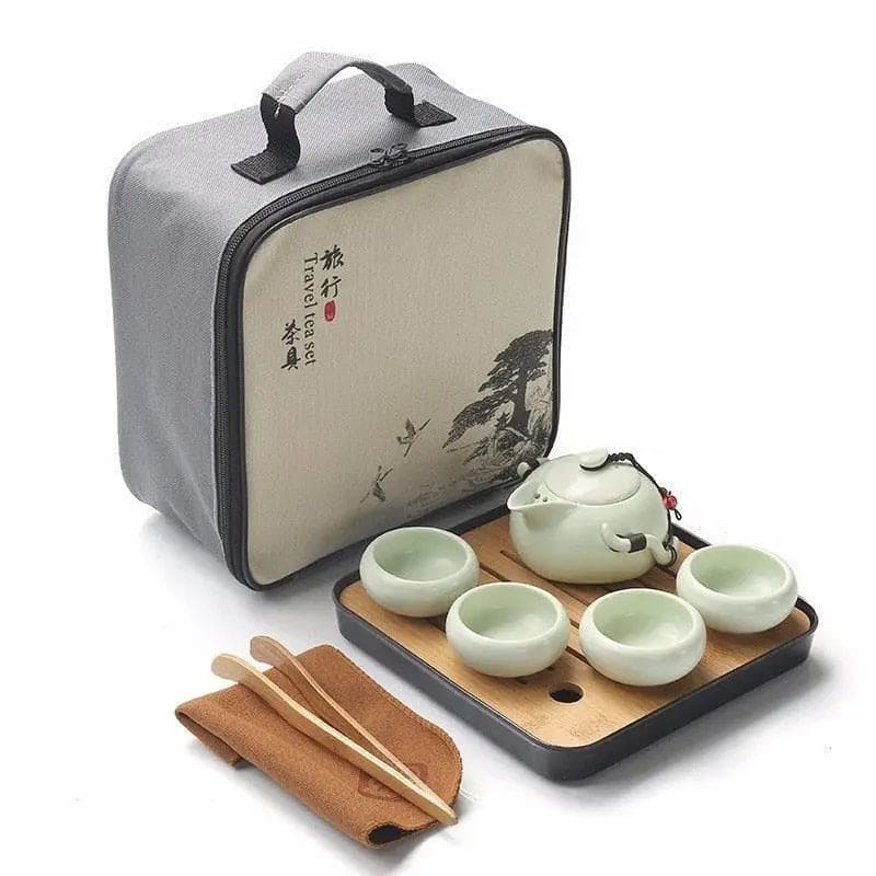 Japonský Šálek Na Čaj Cestovní Čajová Sada