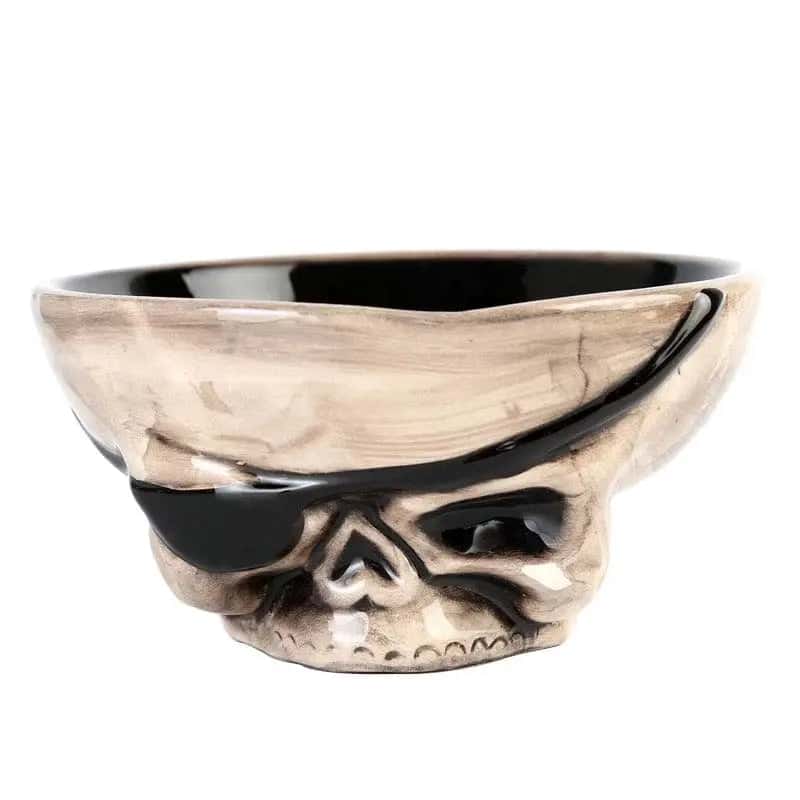 Tiki Sklenice Pirát Lebka