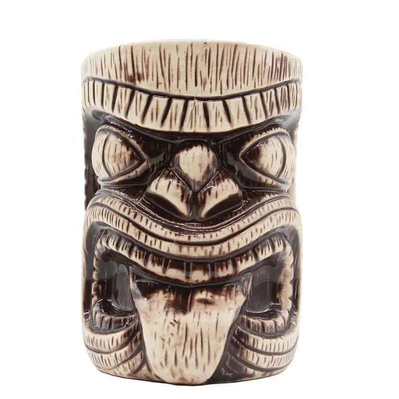 Tiki Sklenice Polynéský
