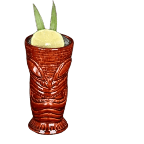 Tiki Sklenice Červená
