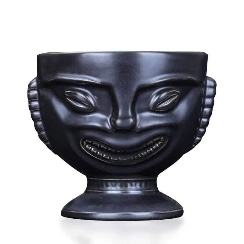 Tiki Sklenice Zmenšená Hlava