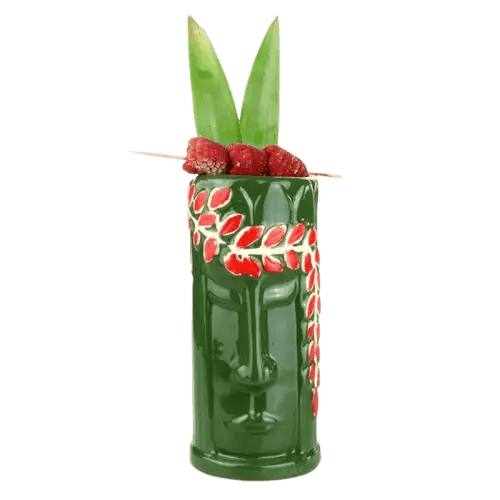Tiki Sklenice Zelená
